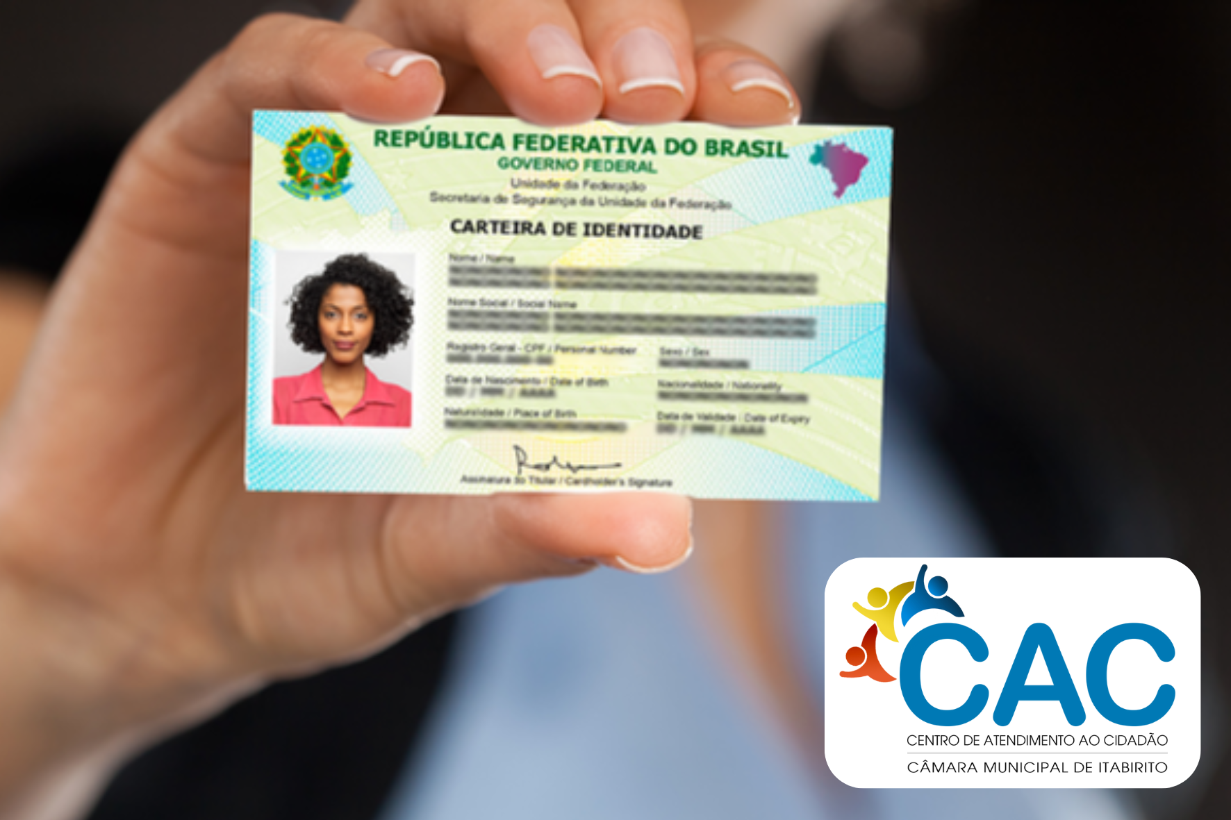 CAC Itabirito bate recorde de atendimentos e emite mais de 2 mil Carteiras de Identidade Nacional