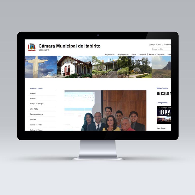 Câmara de Itabirito lança seu novo Portal