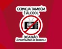 Deputado Antônio Jorge apresenta a campanha "Cerveja também é álcool" na Câmara Municipal de Itabirito. 