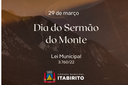 Dia do Sermão do Monte será celebrado nesta sexta-feira em Itabirito