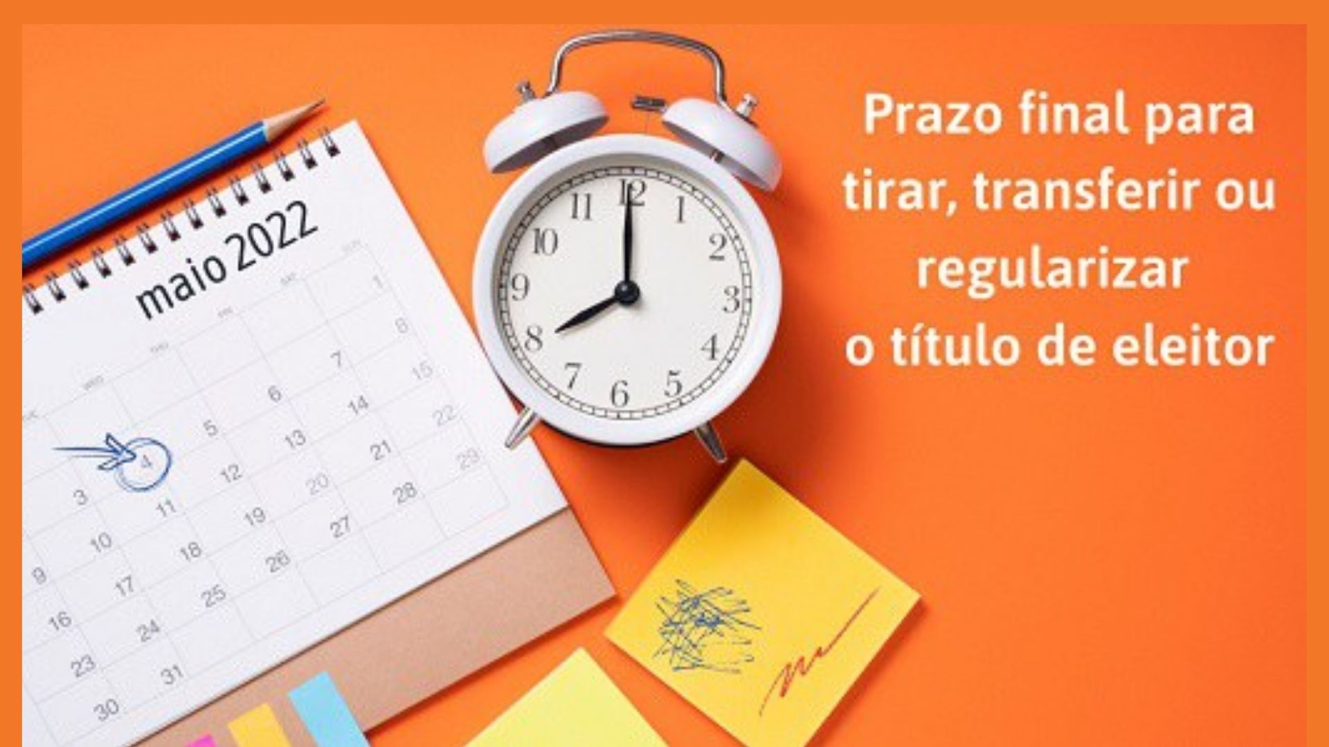 Falta menos de uma semana para o fechamento do cadastro eleitoral