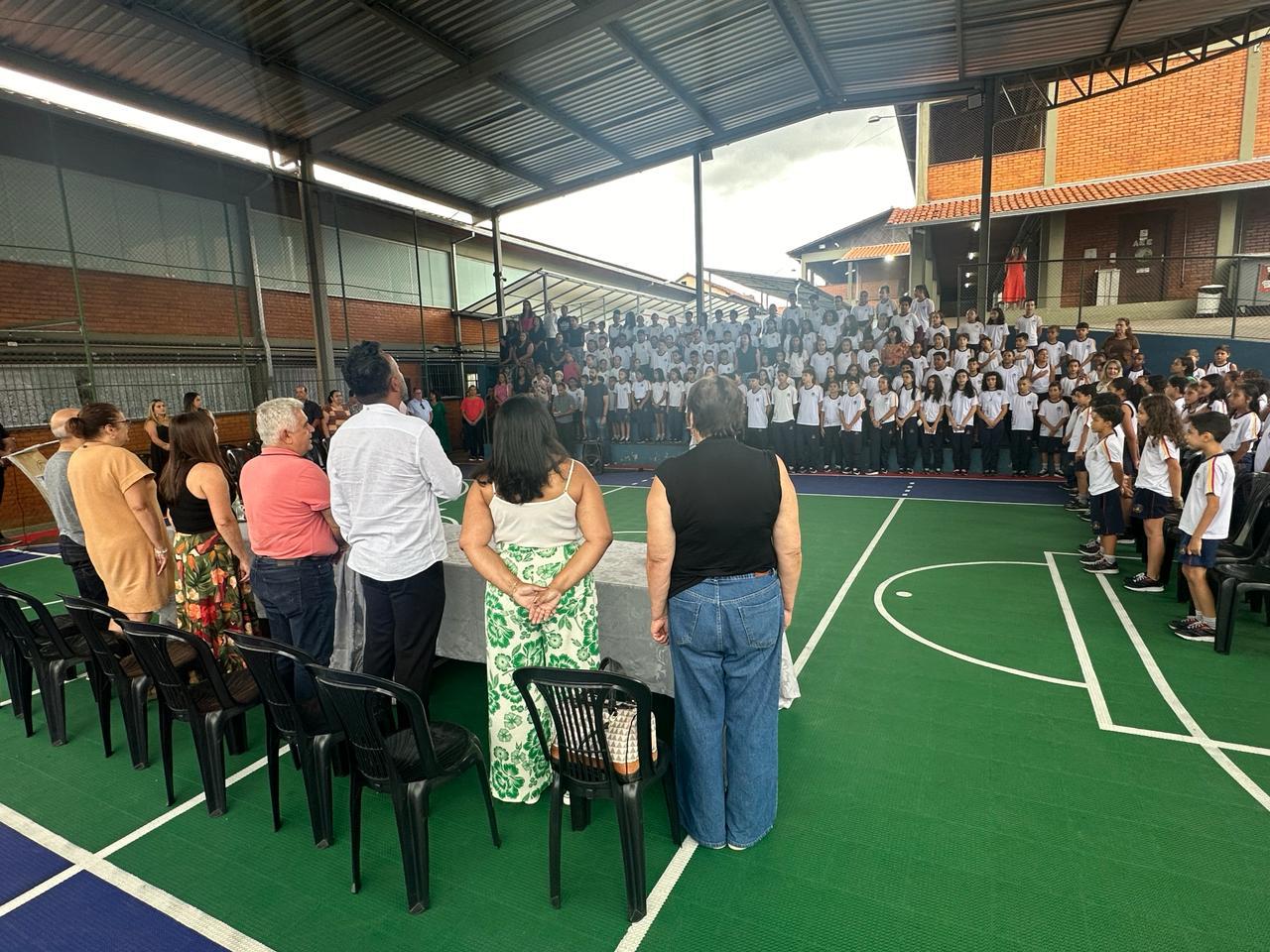 Revitalização da Escola Municipal José Ferreira Bastos é inaugurada em Itabirito